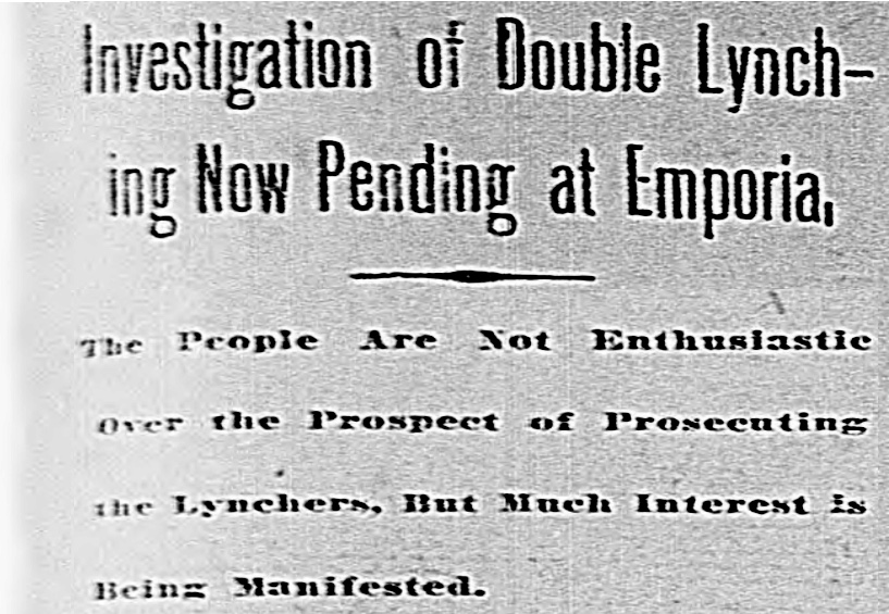 A shameful chapter in Virginia history Lynchings