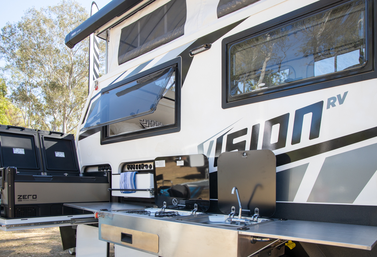 Caravan review Vision RV VH hybrid series RV Daily