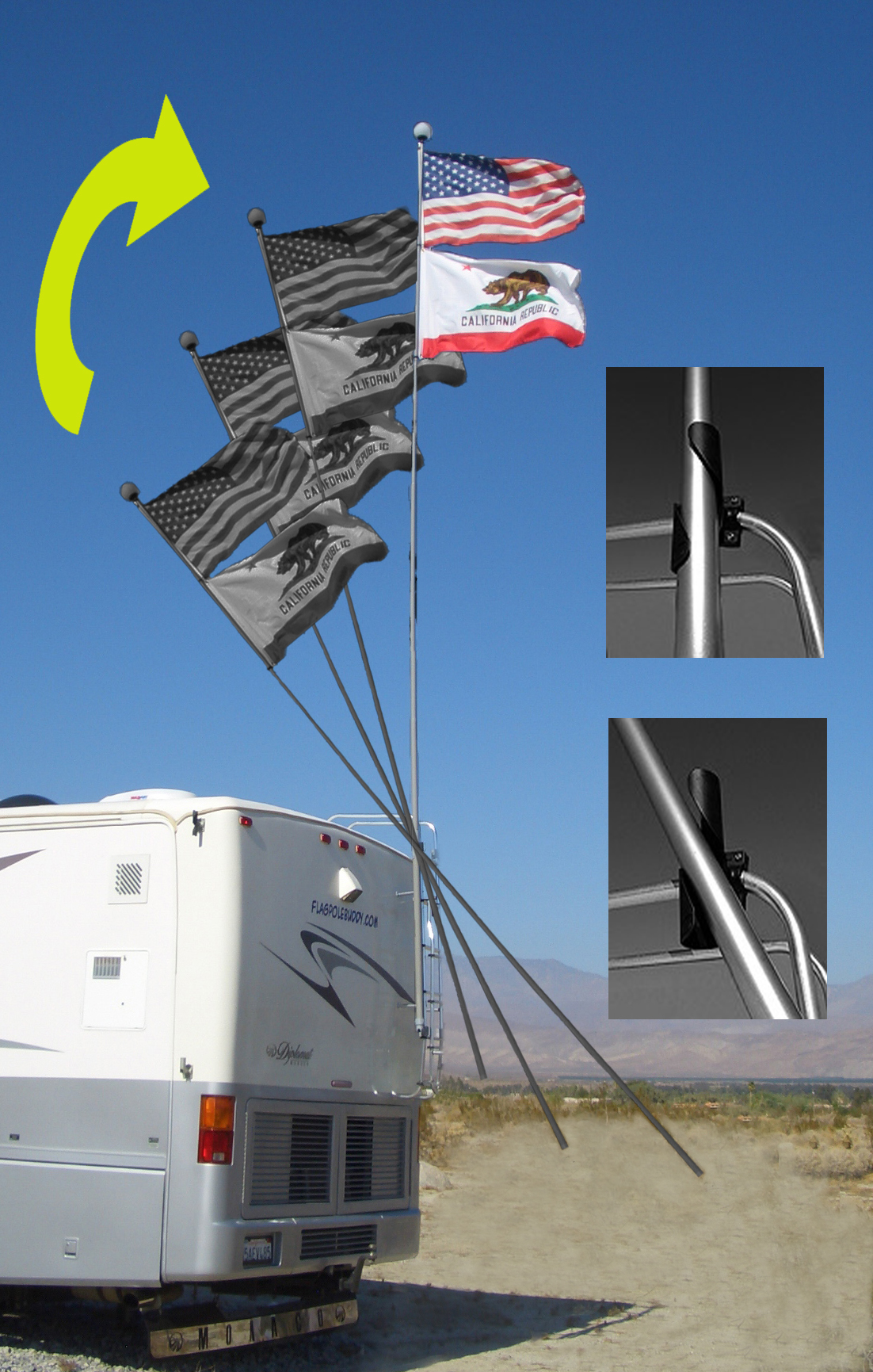 FlagPole Buddy RVer Job Exchange