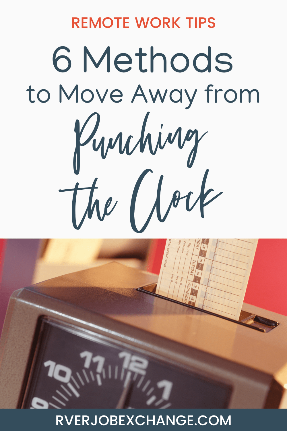 6 Methods to Move Away from "Punching the Clock" RVer Job Exchange