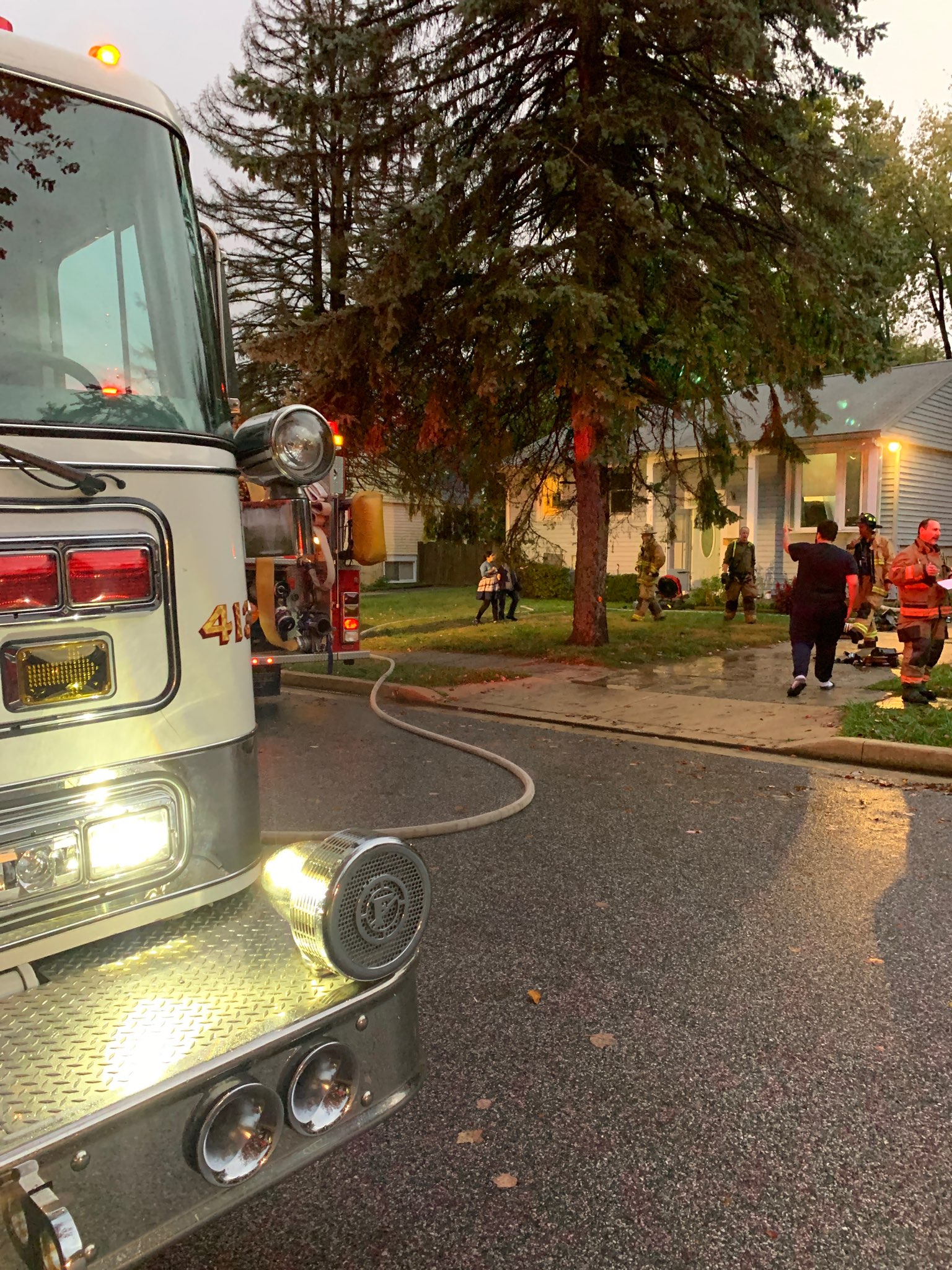 House Fire in 56’s Area Reisterstown Volunteer Fire Company