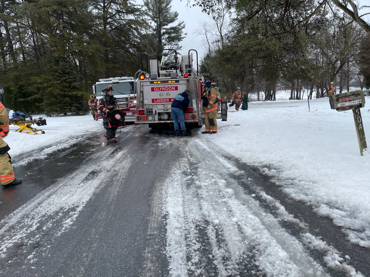 House Fire in 56’s Area Reisterstown Volunteer Fire Company