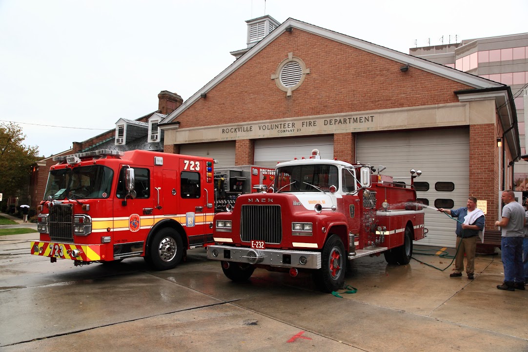 New Ambulance Placed In Service Rockville Volunteer Fire Department