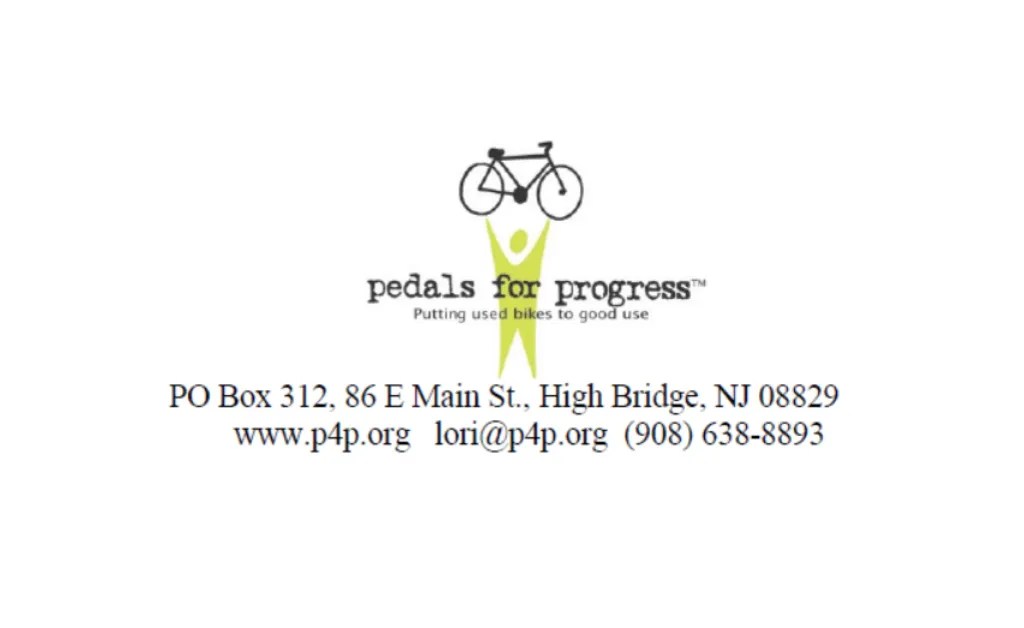 Pedals for Progress / Sewing Peace Press Release Raritan Valley Habitat for Humanity