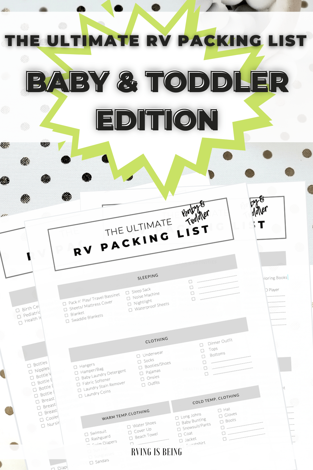 The Best Baby Gear for Your RV RVING IS BEING