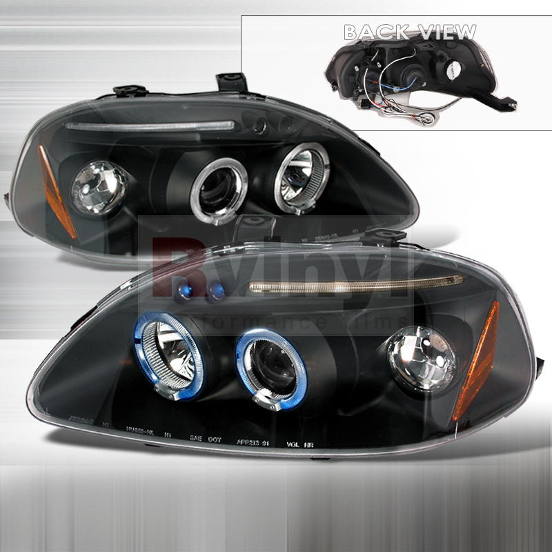 Replace 1997 honda civic headlights