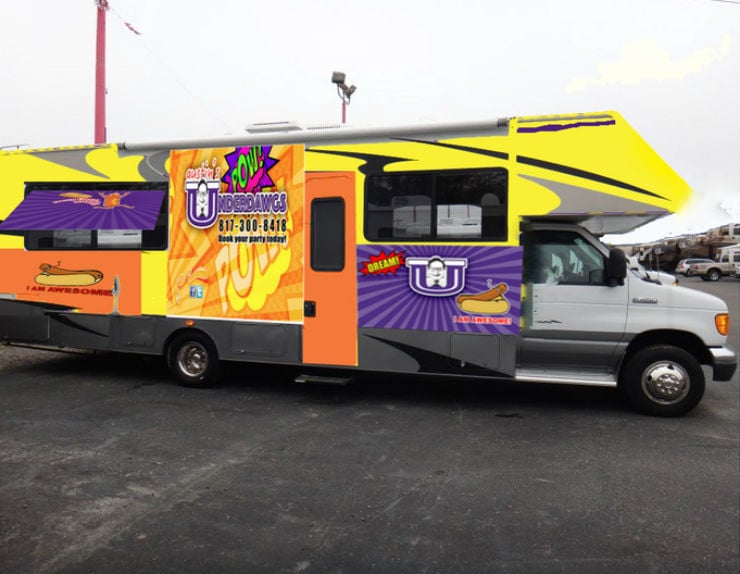 A Food Truck RV Toy Hauler Conversion For Charity RV LIFE