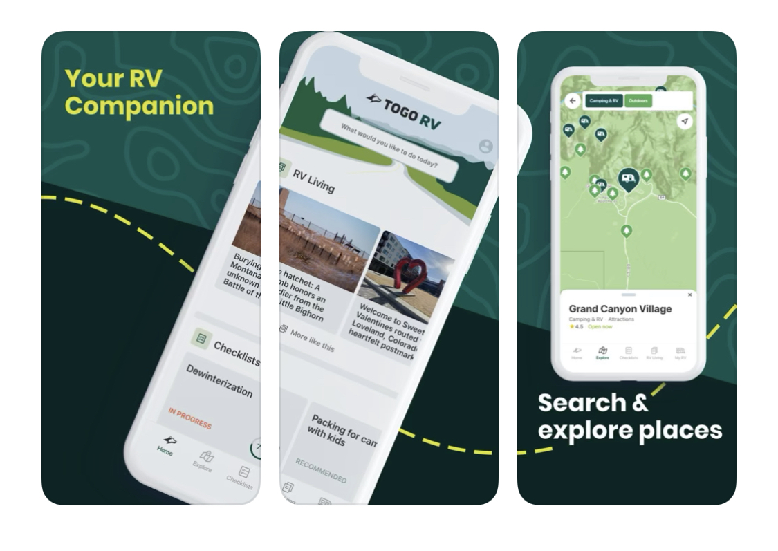 Togo RV App Announces Price Increase Adds Campendium Premium Features RV MILES