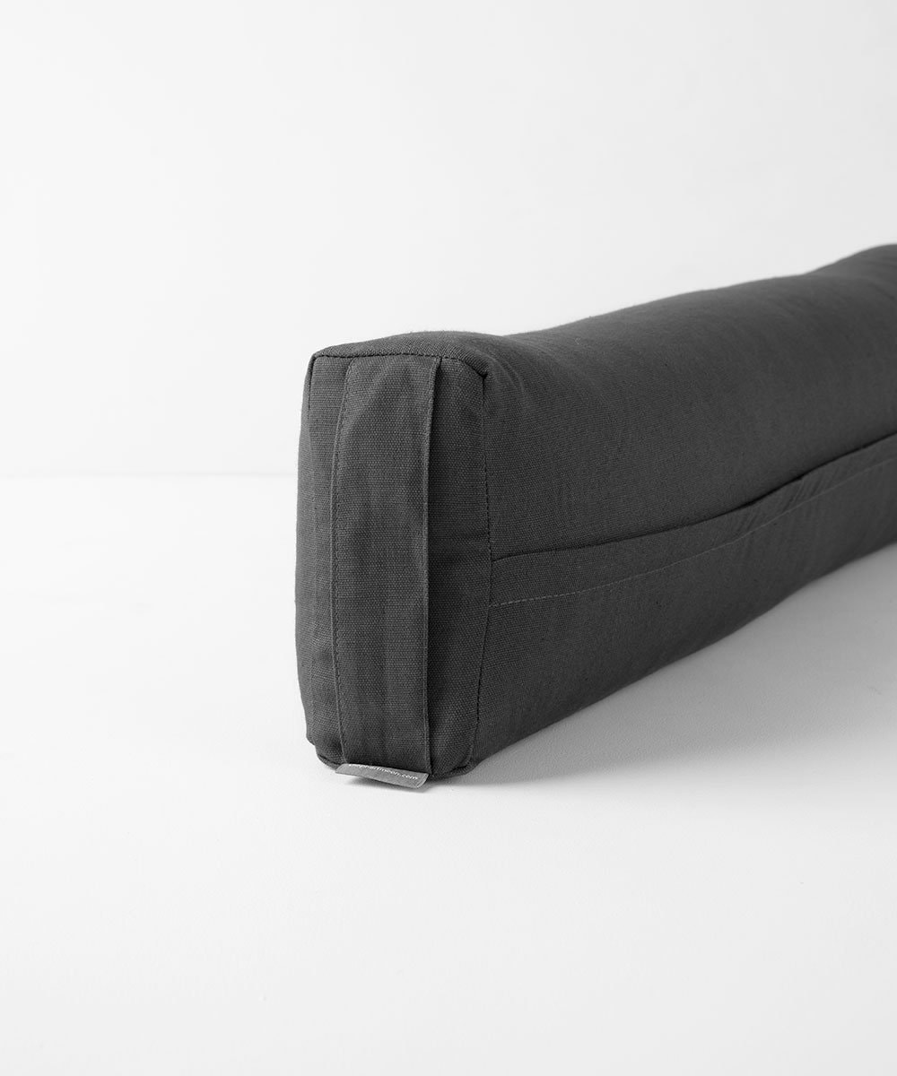 Halfmoon Prana Bolster Charcoal RVN Wellness
