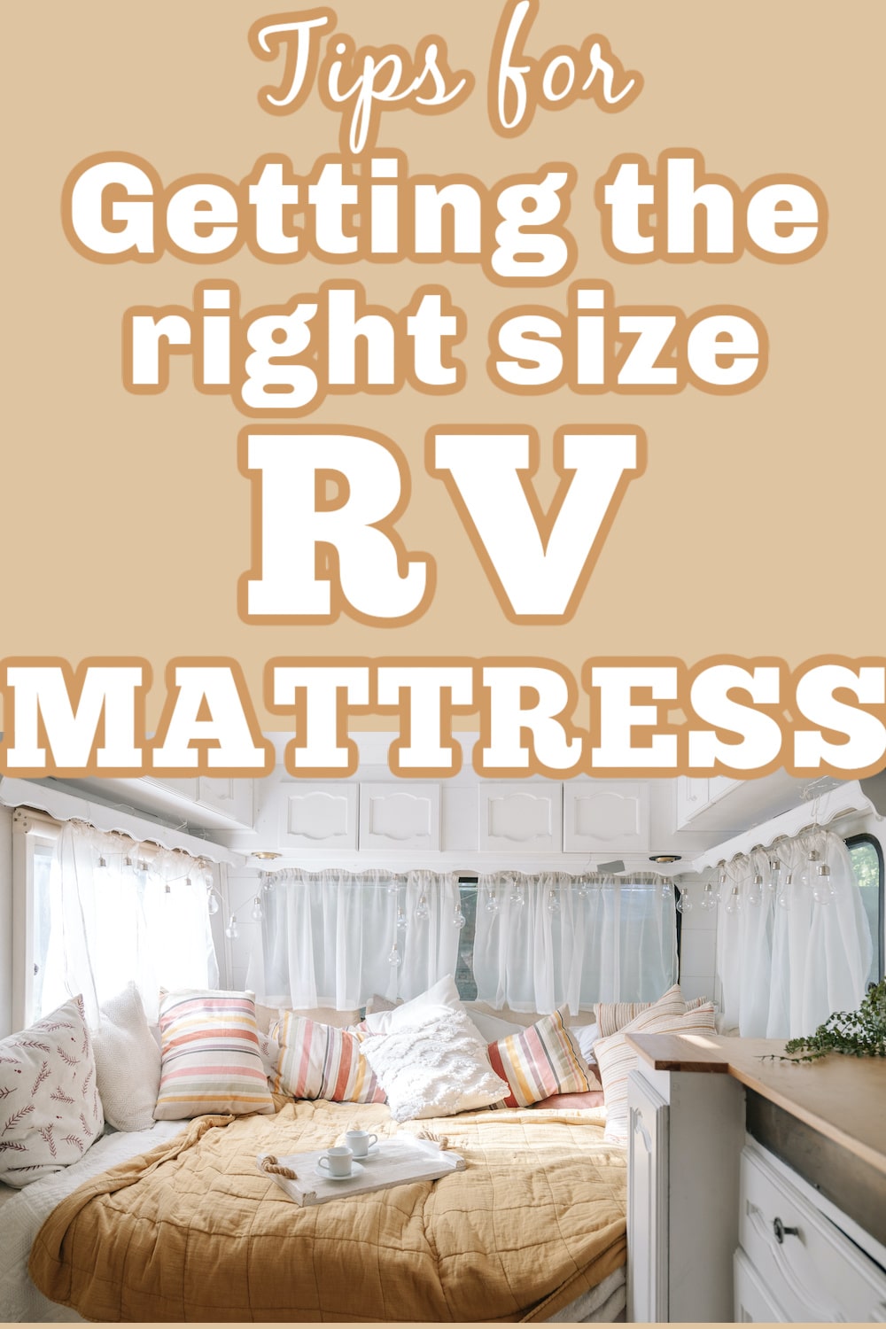 RV Mattress Sizes How to Know Which Size is Right RV Obsession