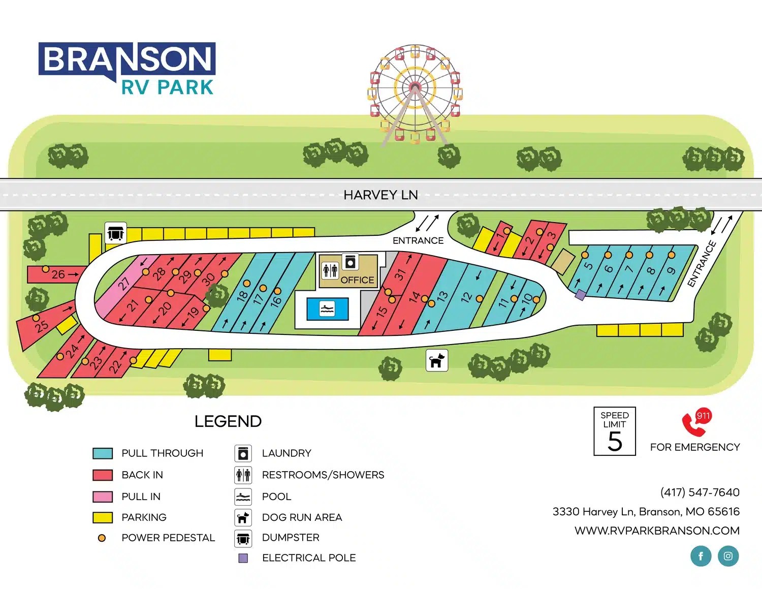 Branson RV Park TopRated Renovated RV Stay in Branson, MO