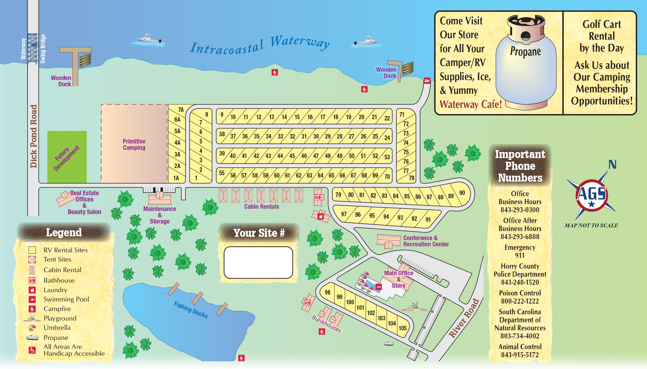 Carolina Pines Resort Map Cypress Camping Resort Myrtle Beach, SC Campground Reviews