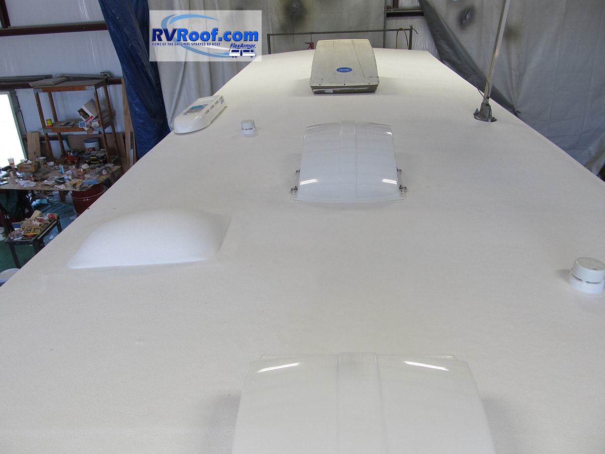 FlexArmor Travel Trailer Roof Repairs RV Roof Photo Gallery