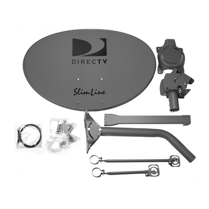 DIRECTV Ka/Ku Slimline Satellite Dish Antenna for SL3 SL5 LNBs RV