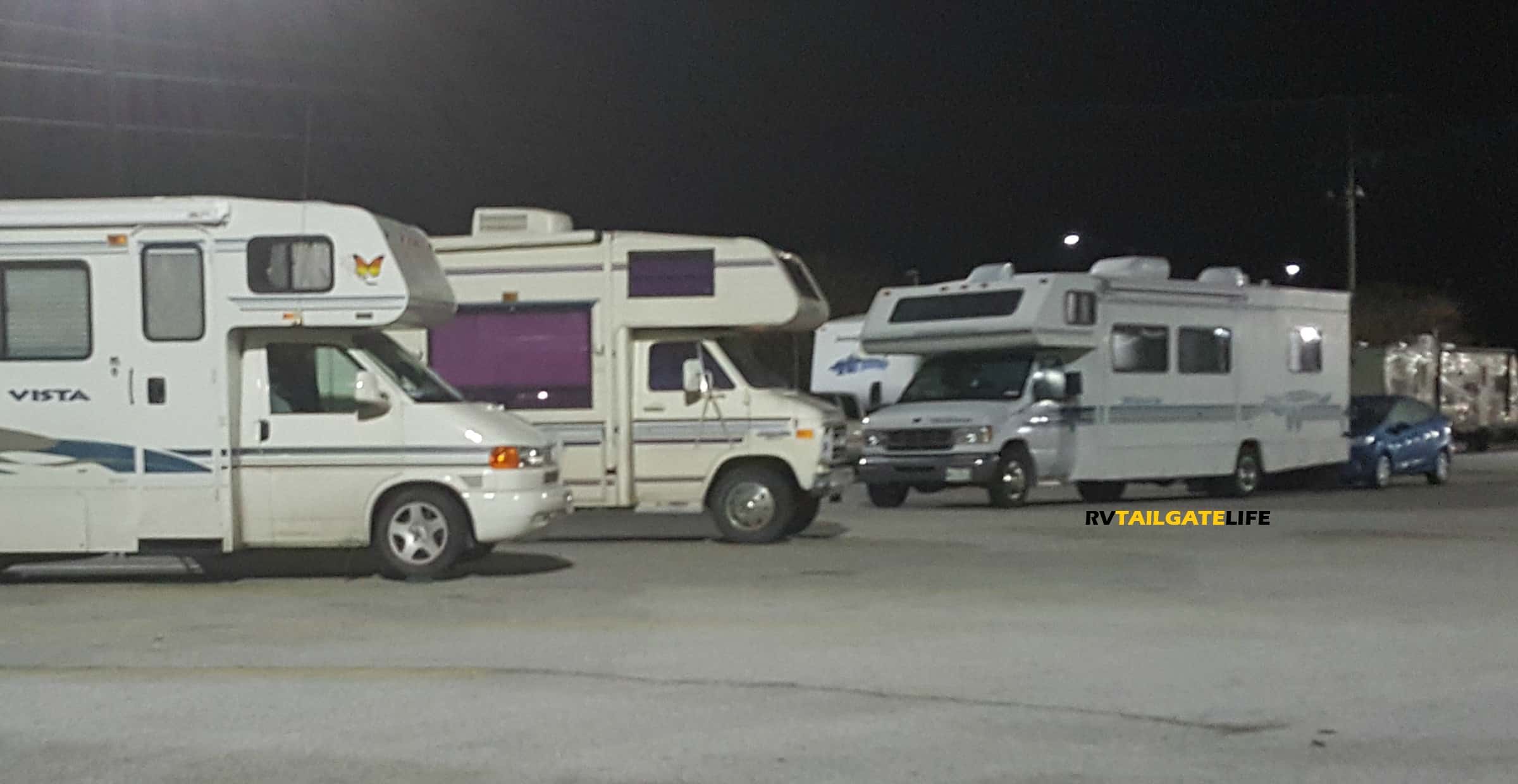 Tips for Overnight RV Parking on a Roadtrip RV Tailgate Life