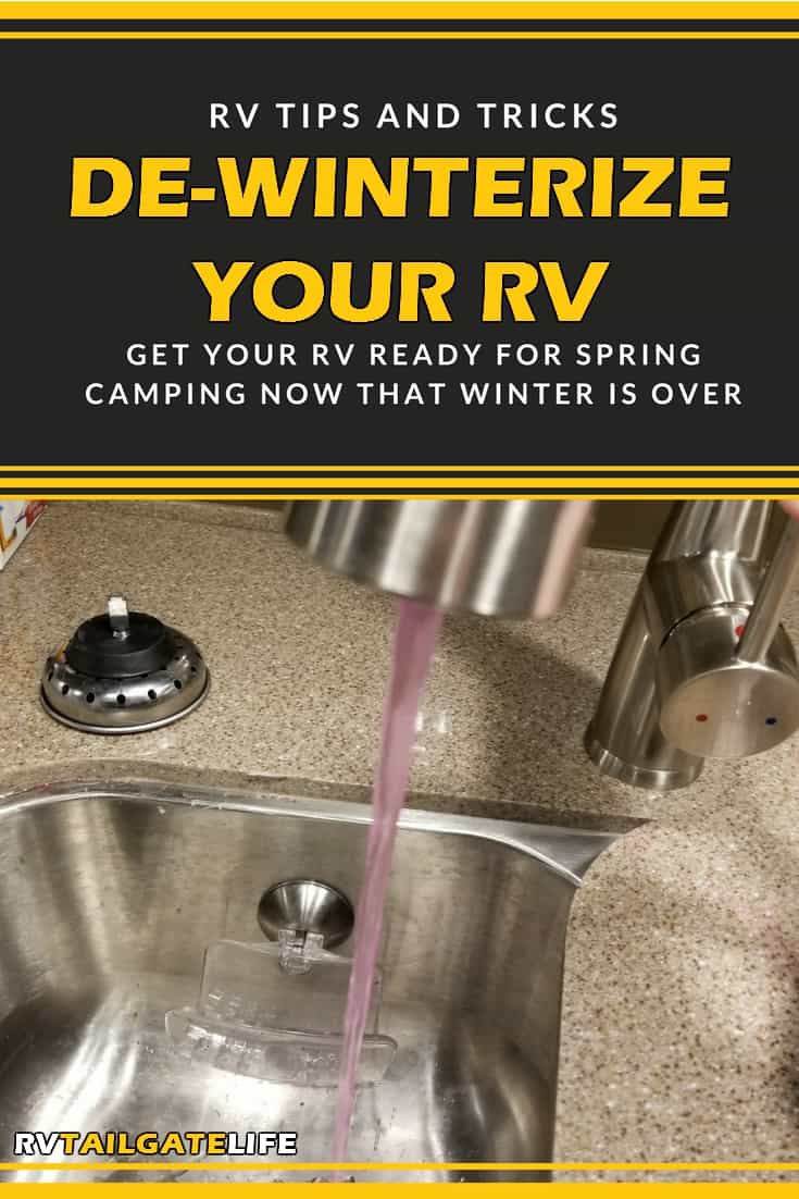 RV DeWinterization Get Your RV Ready for Spring RV Tailgate Life
