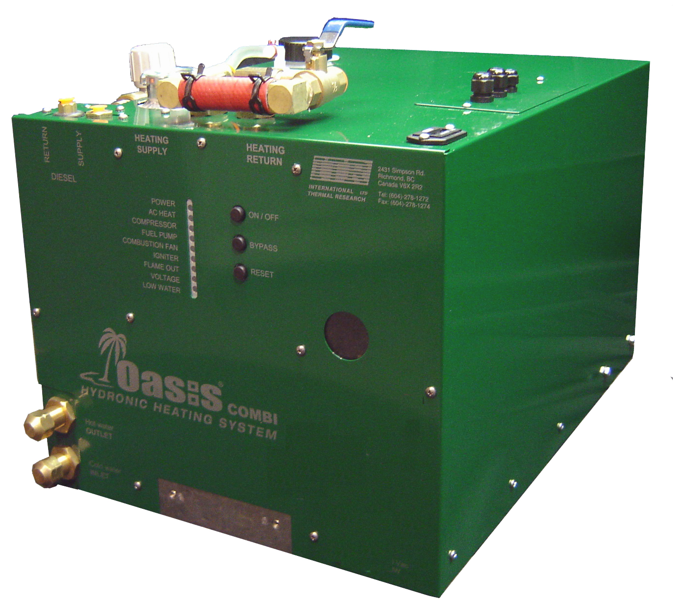 Oasis Hydronic Heating System