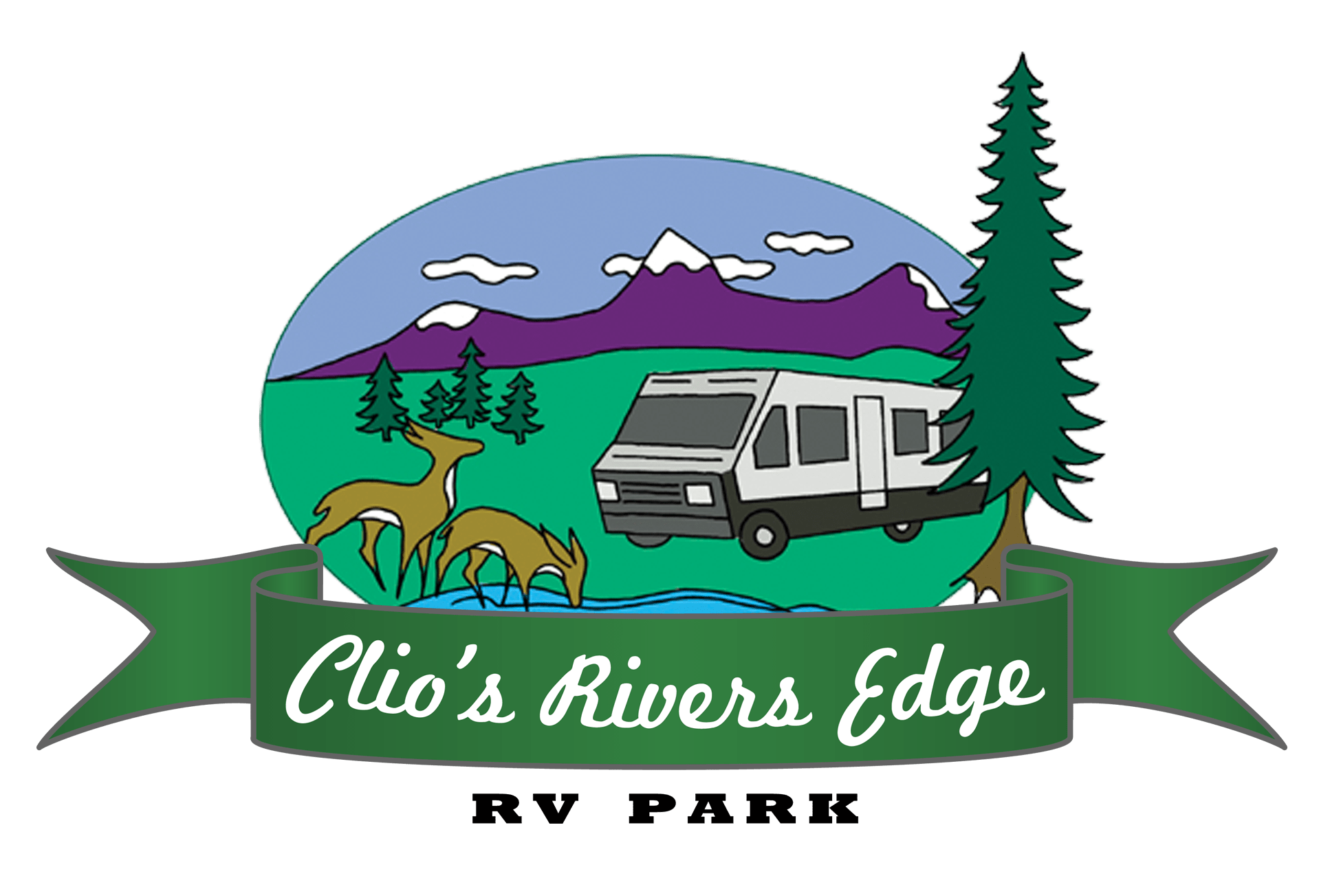 Clio's River's Edge RV Park RV The Lost Sierra