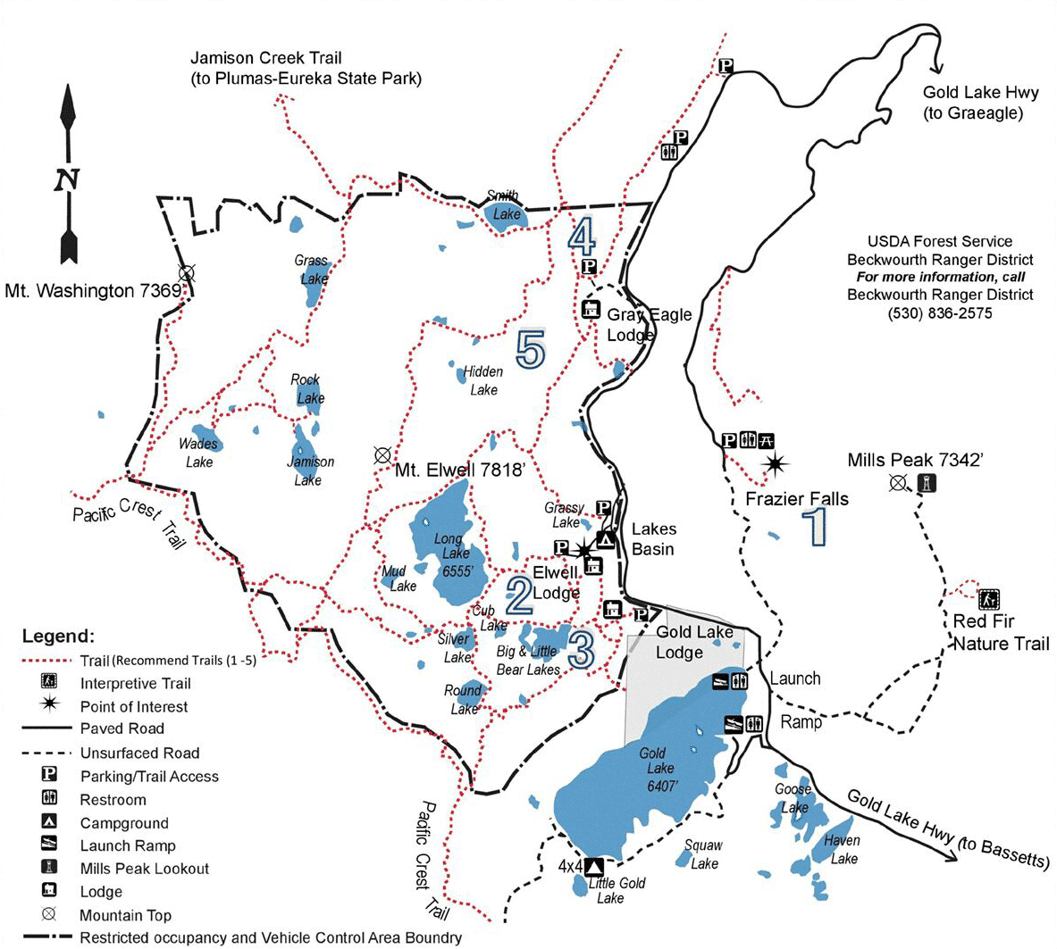 Feather River Fishing, Graeagle Golf, Sierra Buttes Hiking