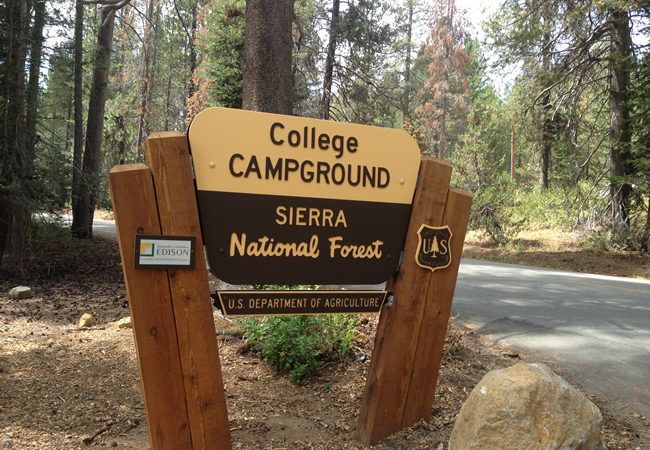 Sierra National Forest Campground Reservation Fee Increase. RV Tip of
