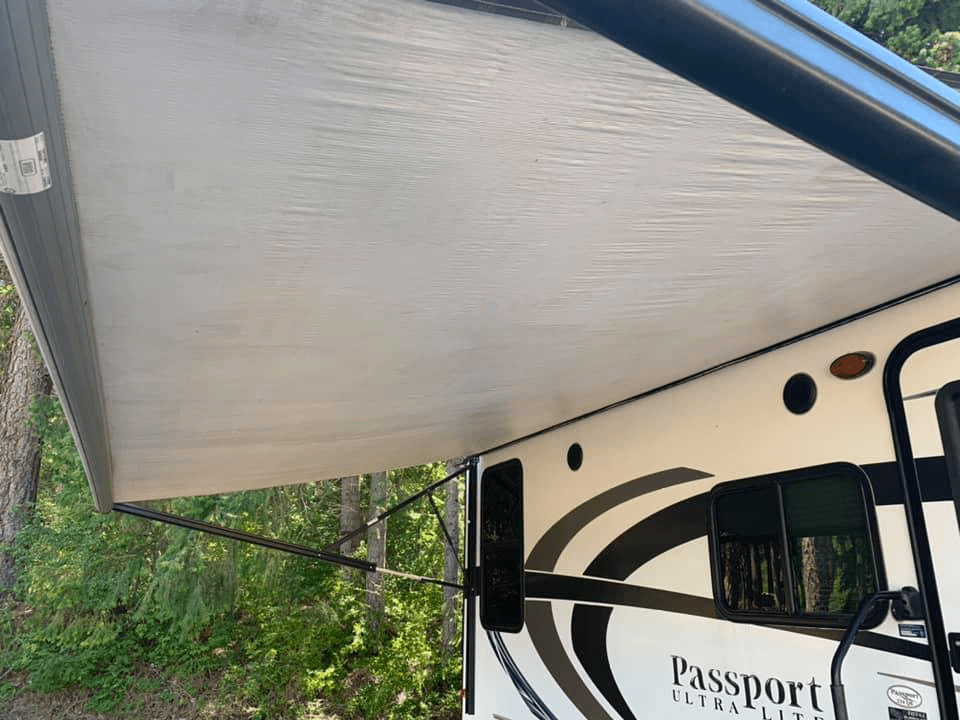 RV Awning Cleaning with 1 Simple “Magic” Trick RV Toolbox