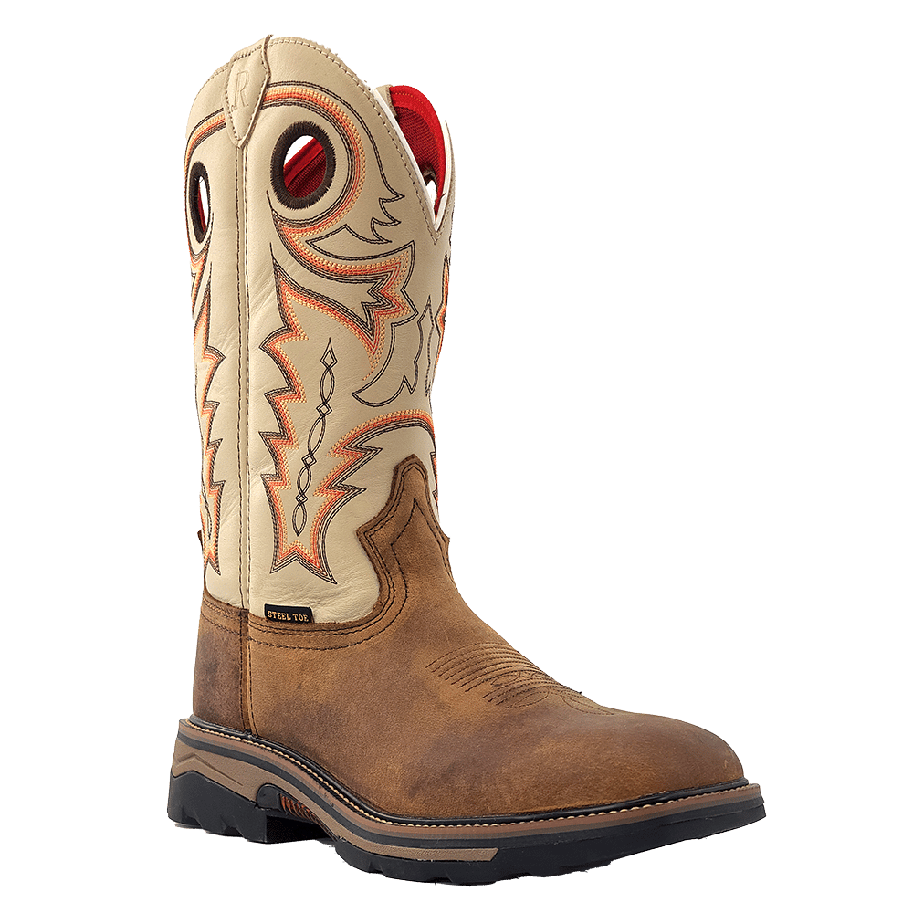 RW1011 Chesnut Distressed Buffalo R Watson Boots