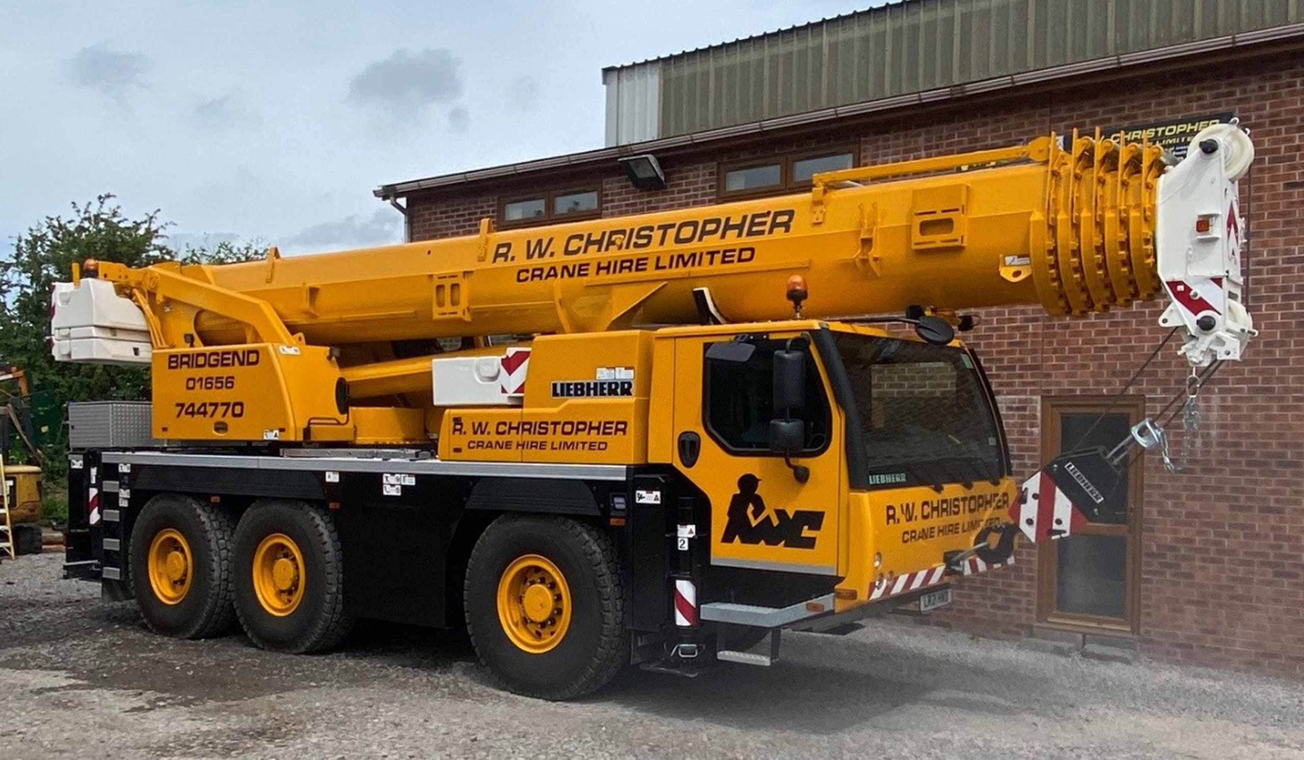 60T Liebherr LTM 10603.1 R.W. Christopher Crane Hire