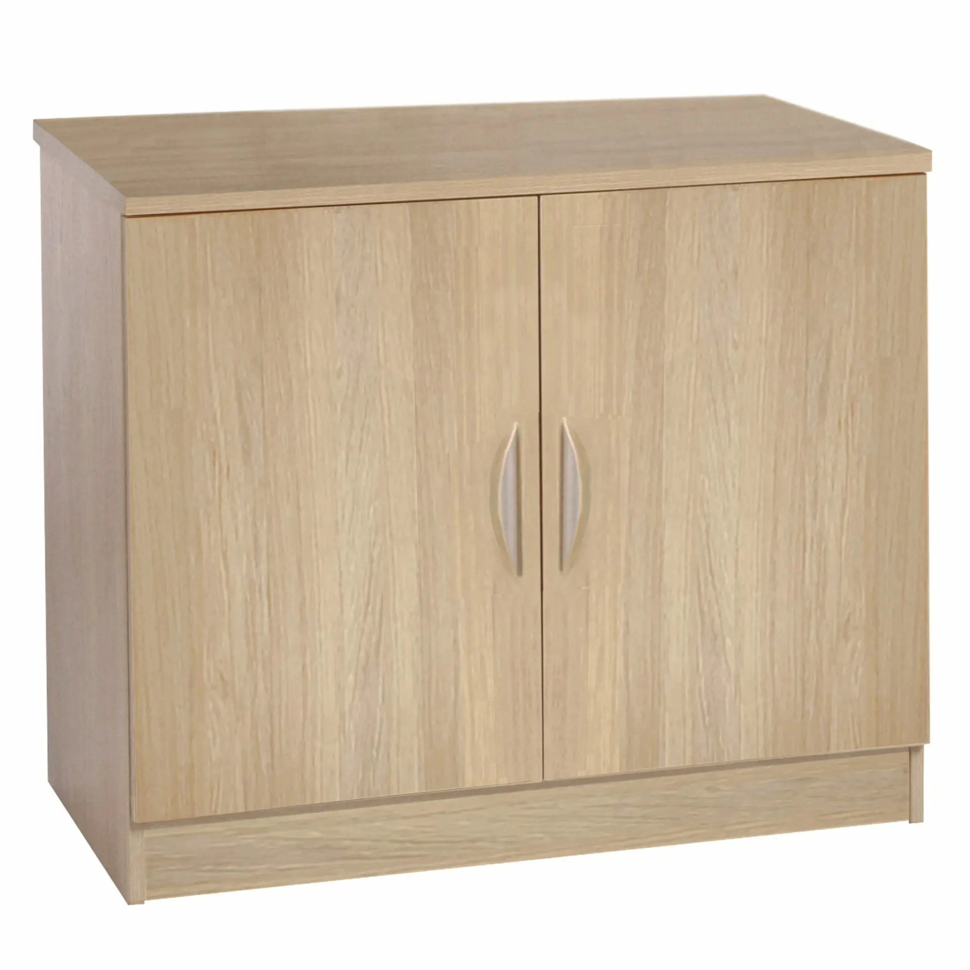 Desk Height Storage/Deep Cupboard 850mm R White