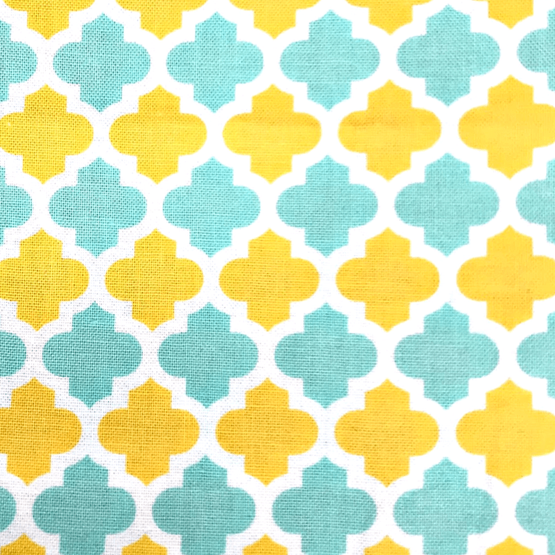 Turquoise and Yellow RW Inspired