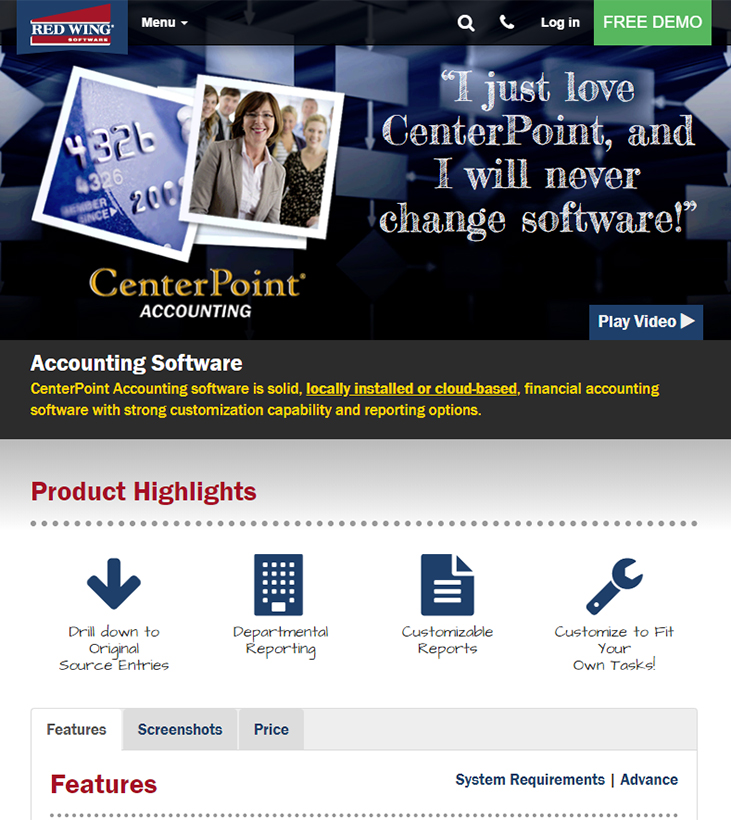 Red Wing Software Corporate Website Ryan Palmer