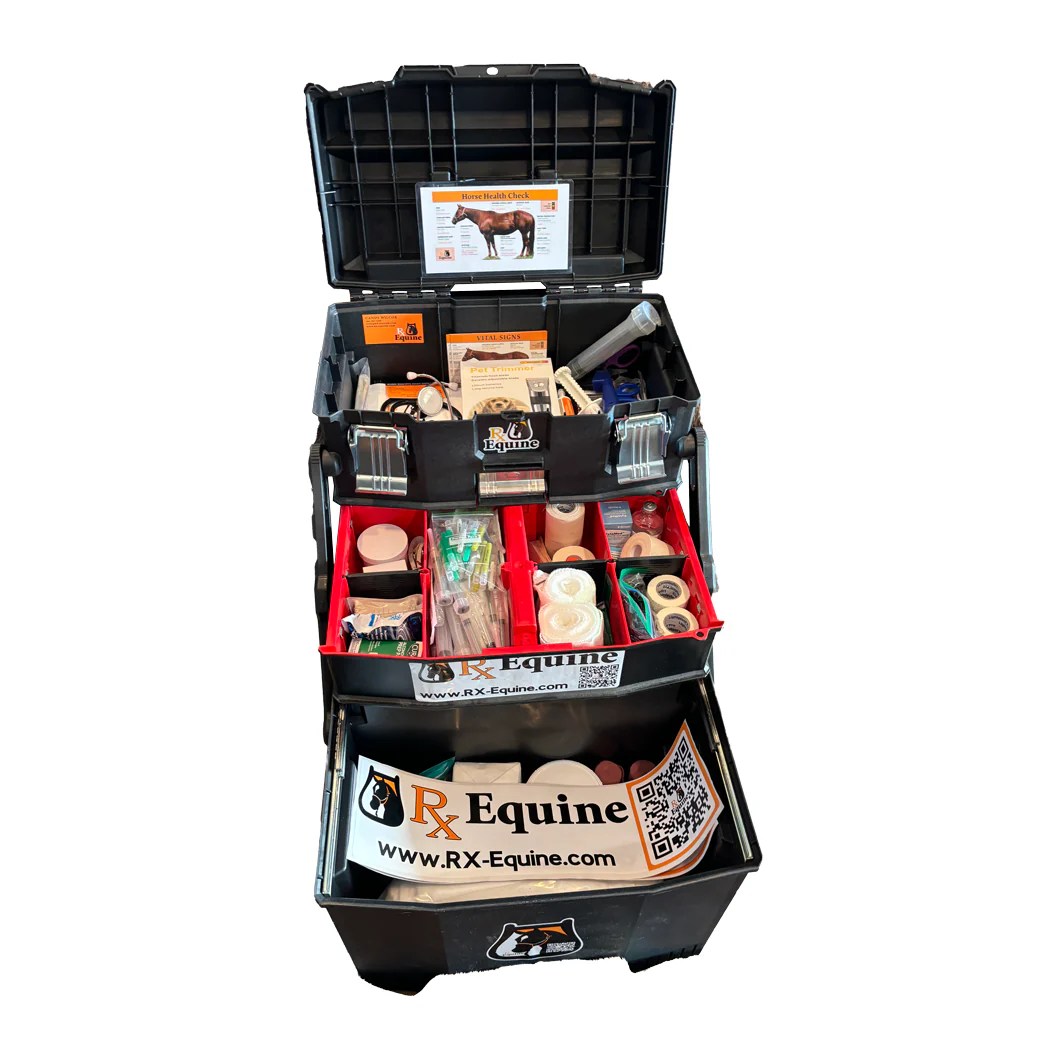 The Custom Equine First Aid Kit Rx Equine