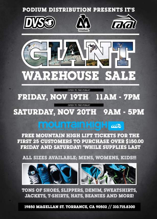 Podium Distribution Giant Sale Racer X