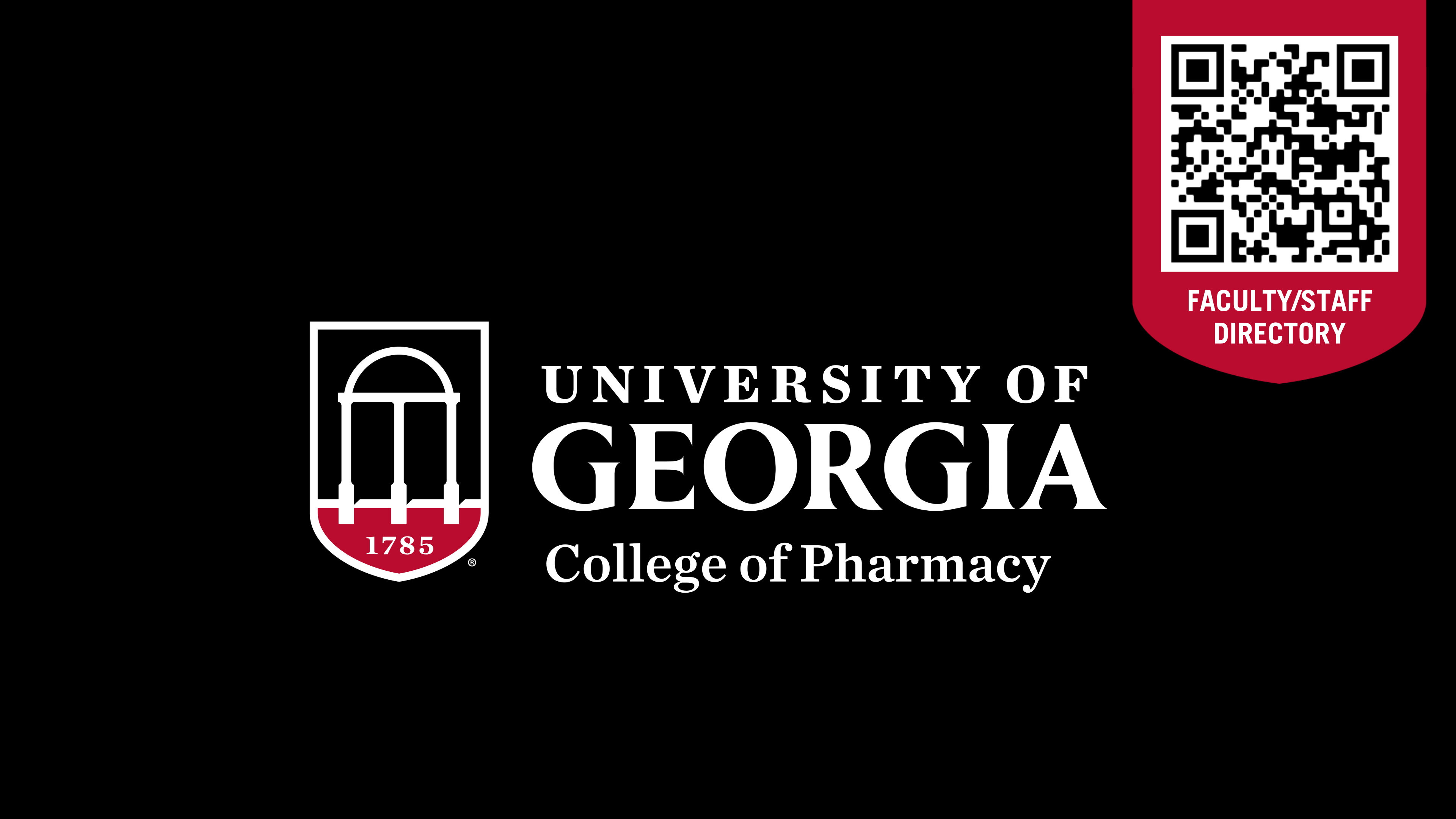 Digital Displays College of Pharmacy UGA