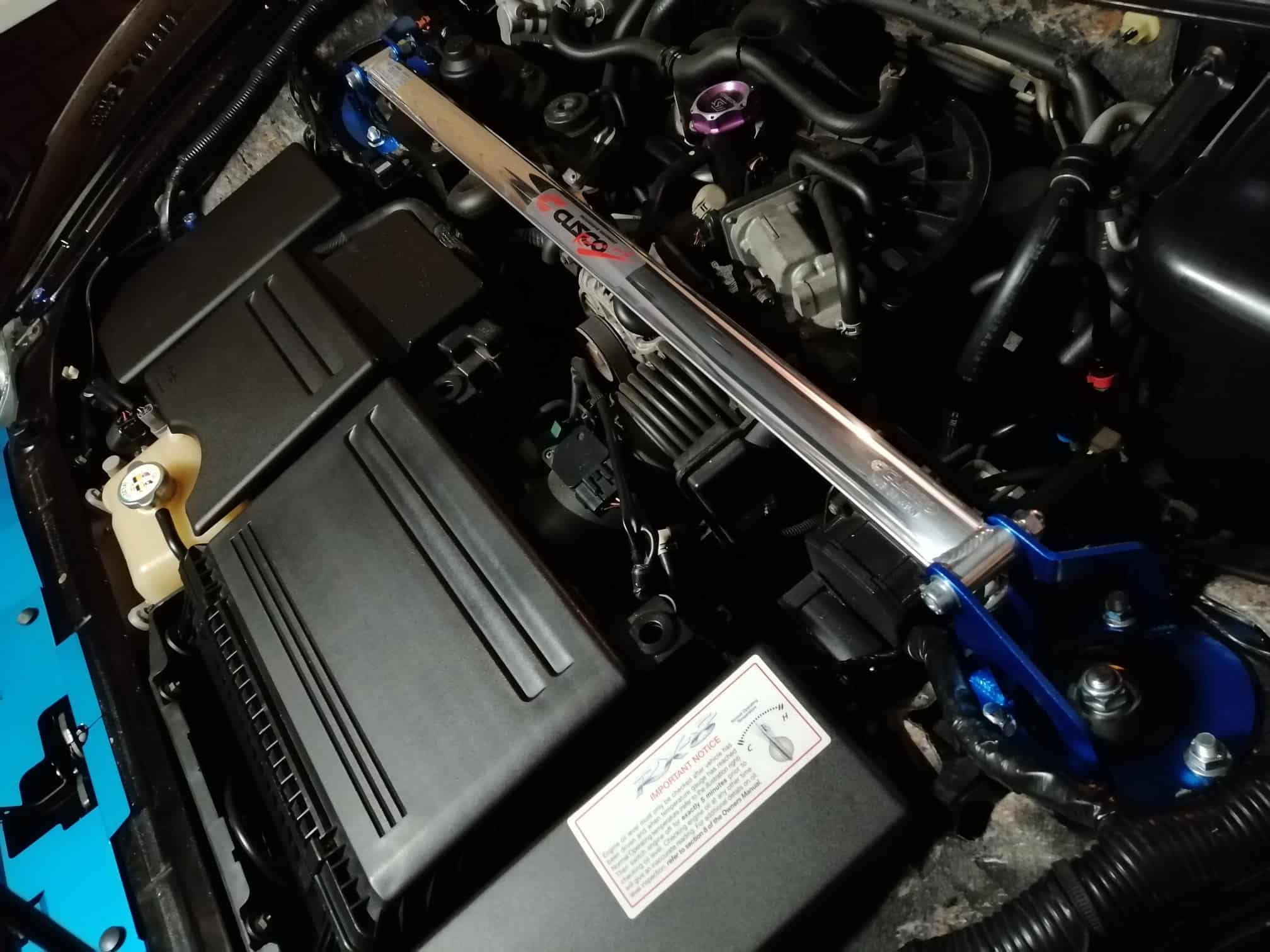 CUSCO RX8 Rear Strut Brace Type OS (Front) Mazda RX8 Upgrades