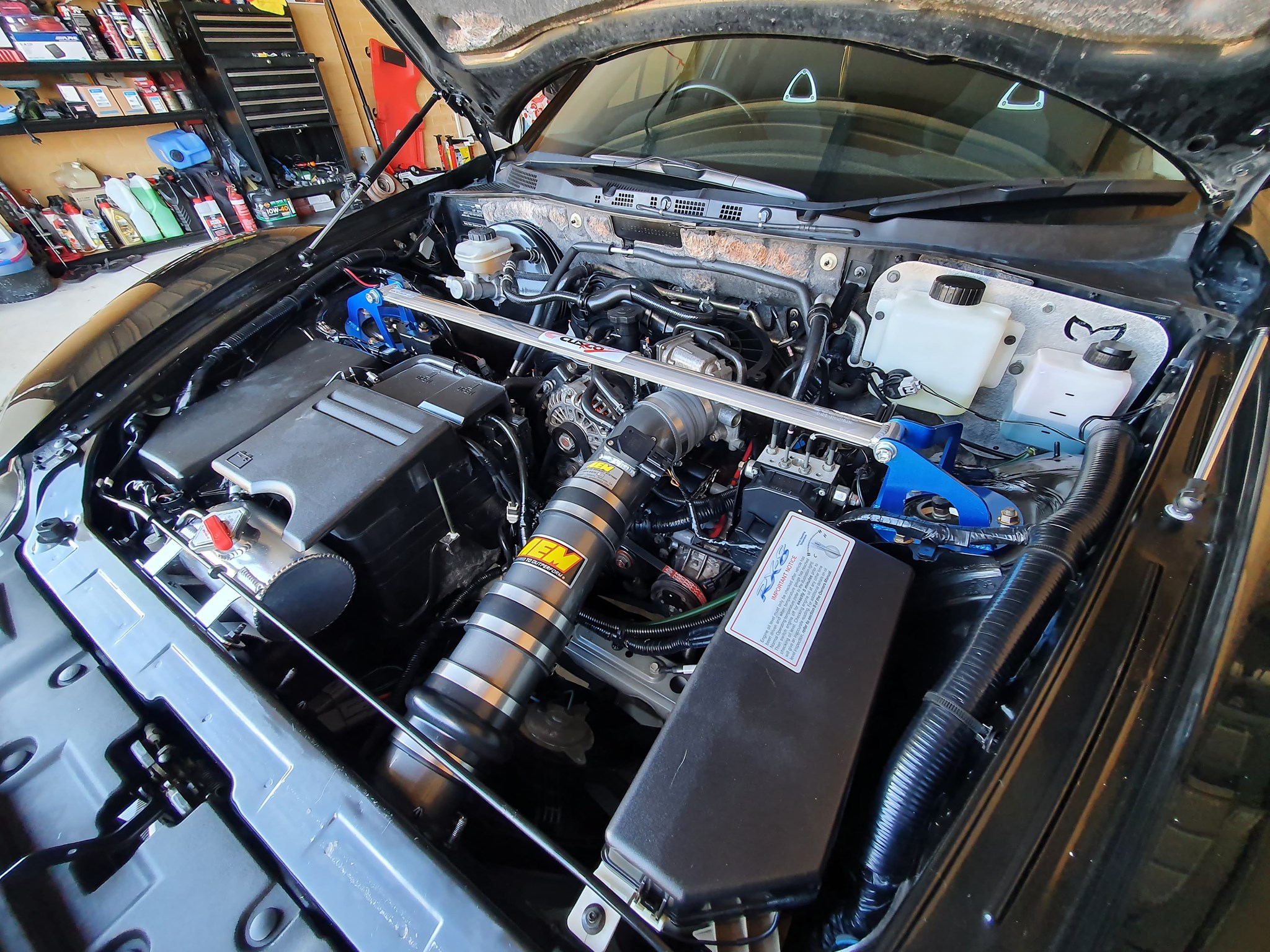 CUSCO RX8 Rear Strut Brace Type OS (Front) Mazda RX8 Upgrades