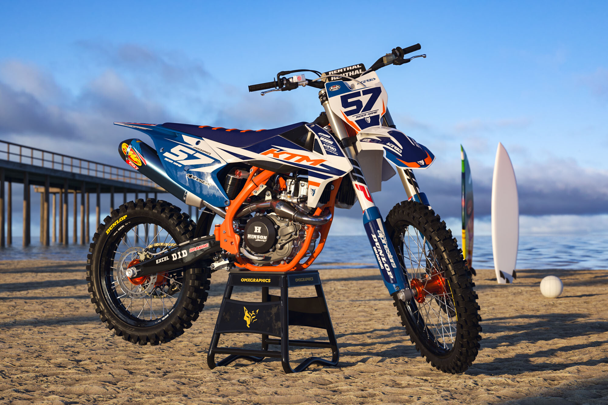 Reimagine Your Bike Graphics with OMX Graphics Racer X Online