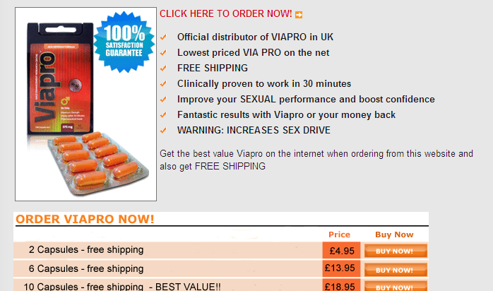 Viapro Reviews - Does it Work? - RXLEAKS