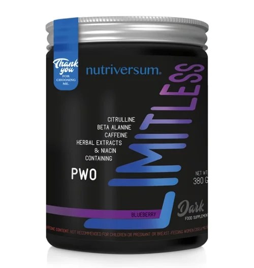 Limitless Dark Fat Burning PreWorkout Formula, 380 гр.