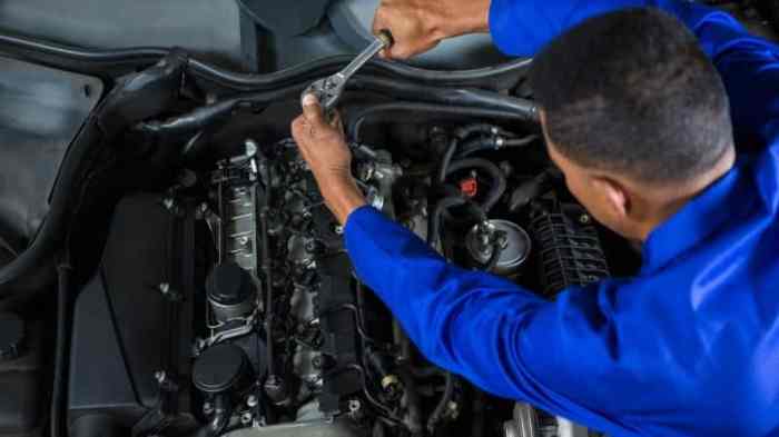 What causes engine ticking
