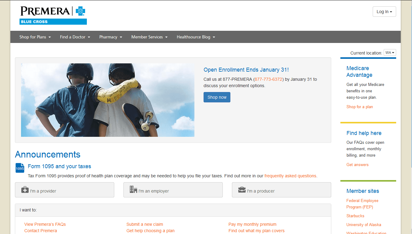 Premera Reviews Blue Cross Licensed Health Insurance Provider in