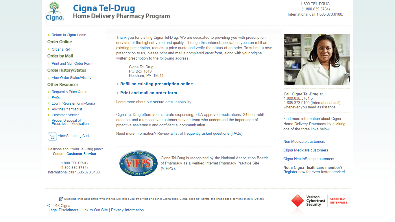Teldrug Reviews Easy to Fill Online Order Form for Quick Refill on