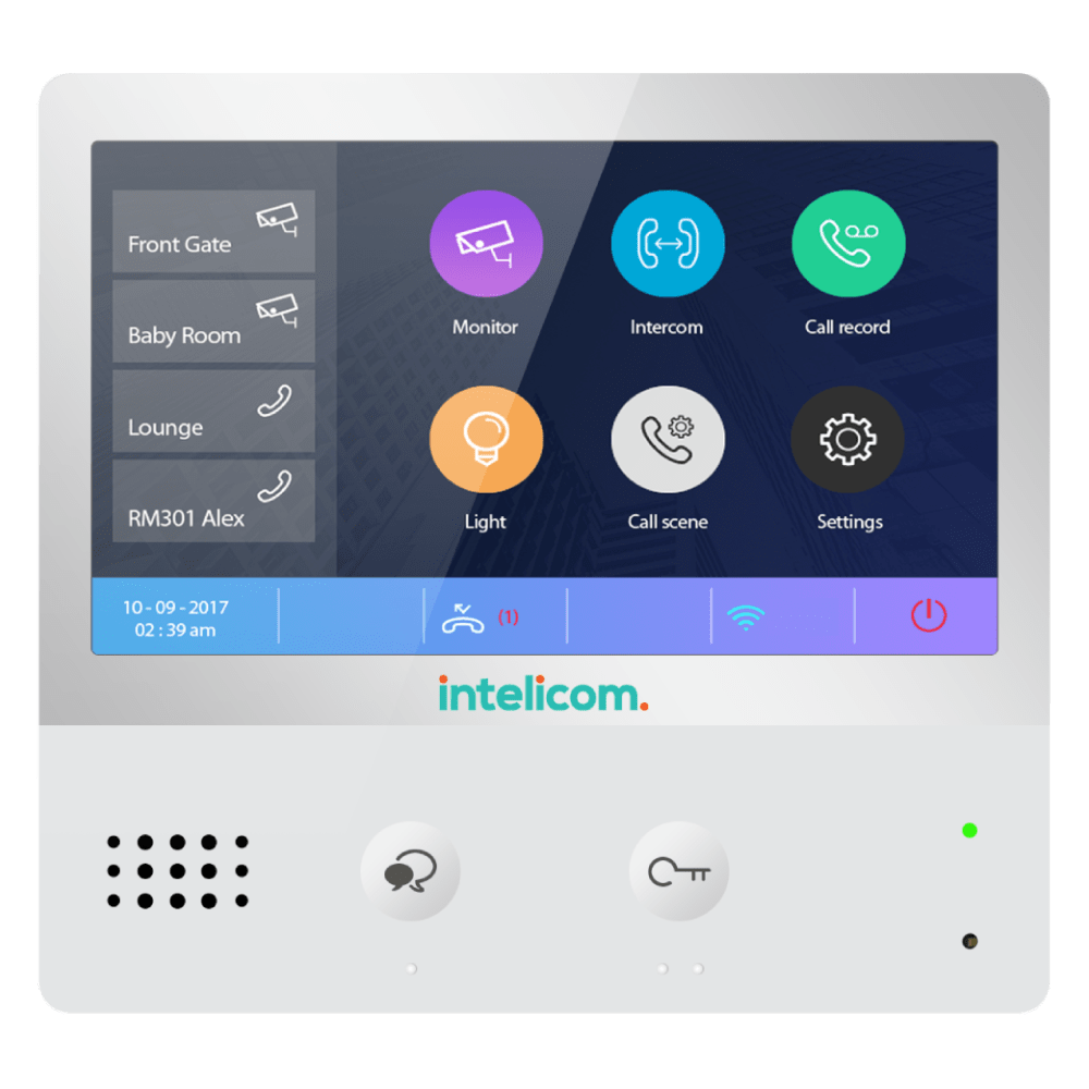 IC2DX471WIFI 2Wire App Enabled 7" Touchscreen Monitor RxTx