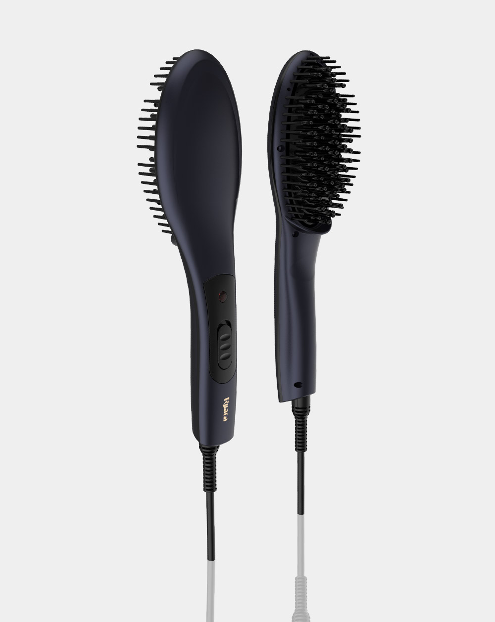 Wholesale Freefrizz fast hair straightener brush electric ceramic hair brush Manufacturer