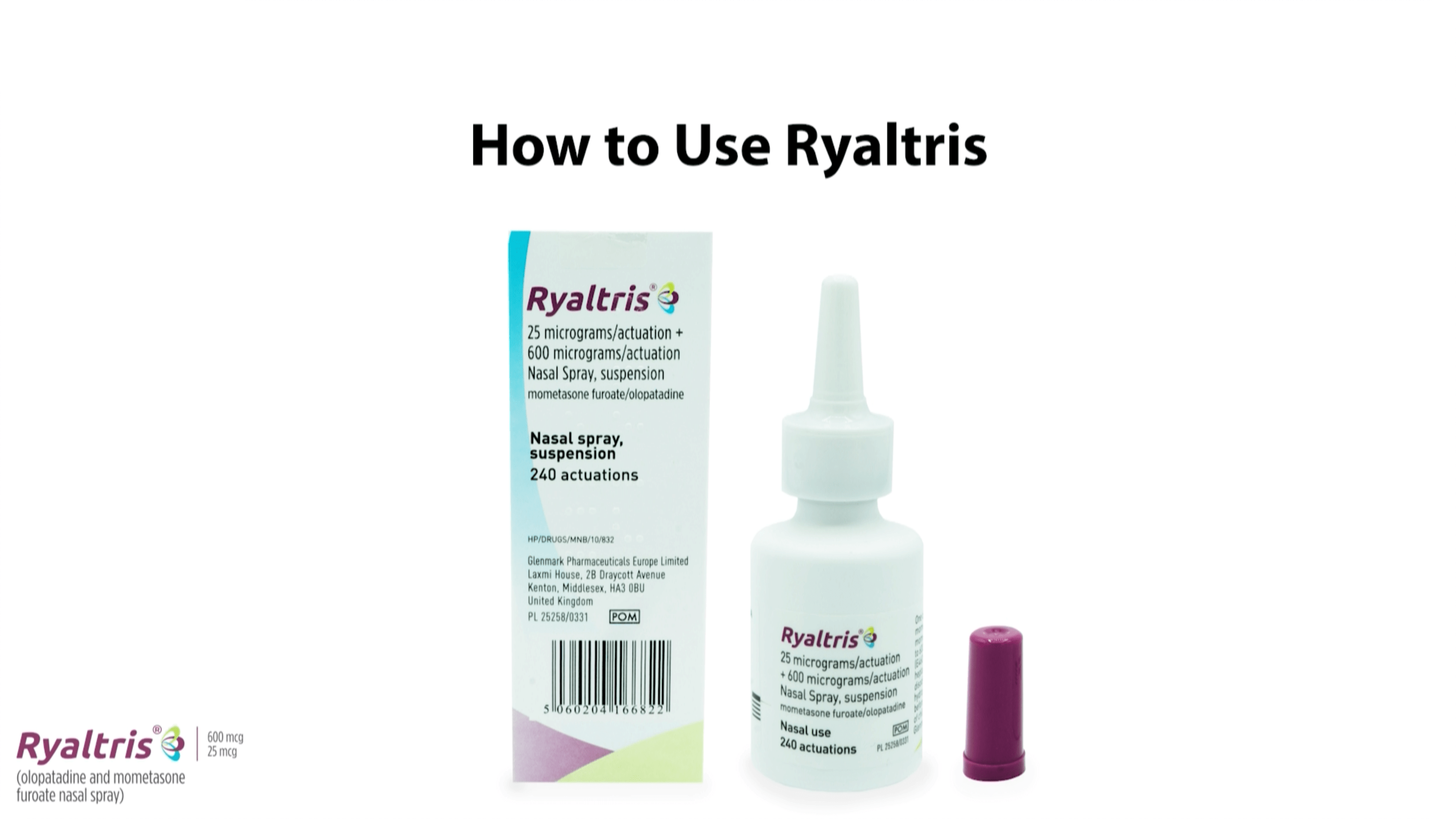 Ryaltris® olopatadine mometasone Glenmark Patient Allergic