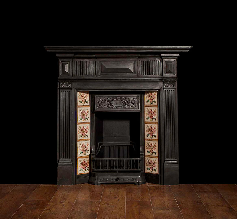 Restoration Victorian Cast Iron Fireplace Ryan & Smith Antique