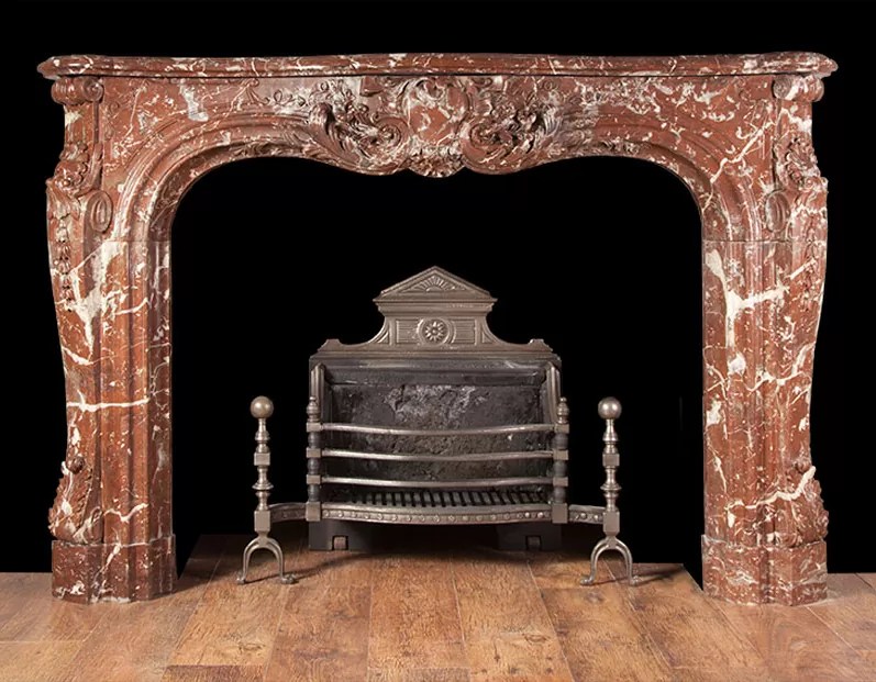 Louis XV French fireplace