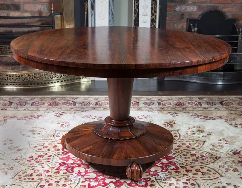 Circular Rosewood Table AF033 Furniture, Other Antiques Ryan