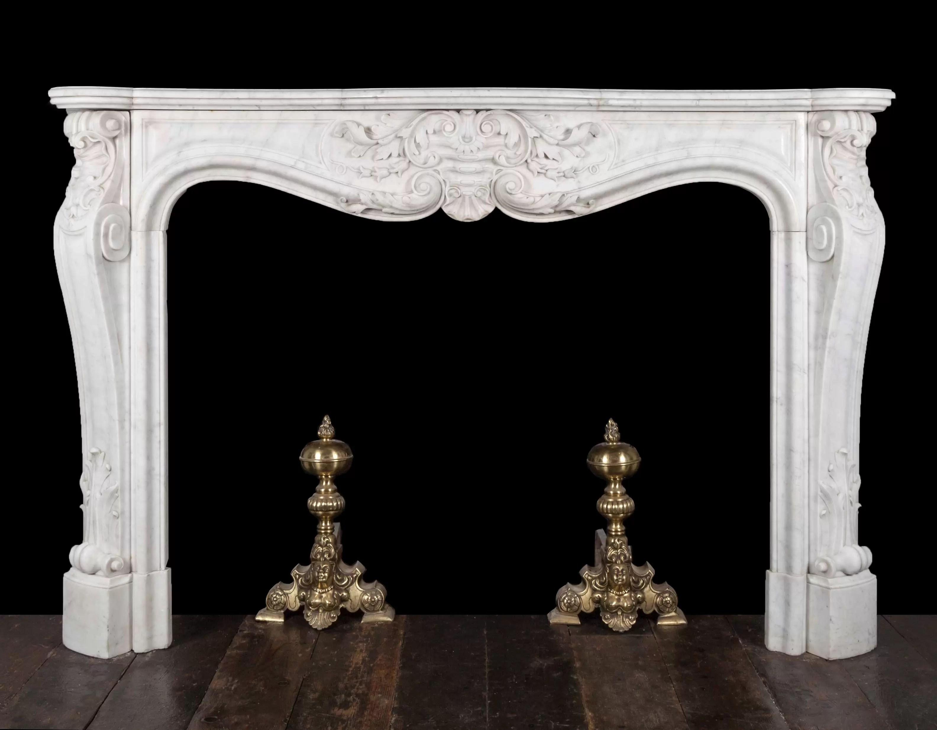 French fireplace 19310 19th Century, 19th Century Marble, Antique