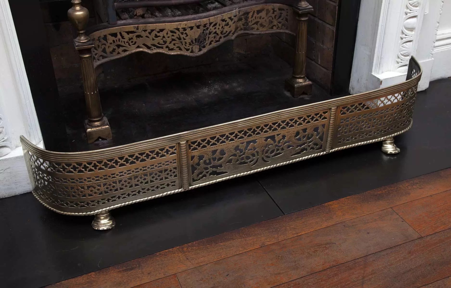 Antique Fender F047 Antique Fenders, Fireplace Accessories Ryan & Smith Antique