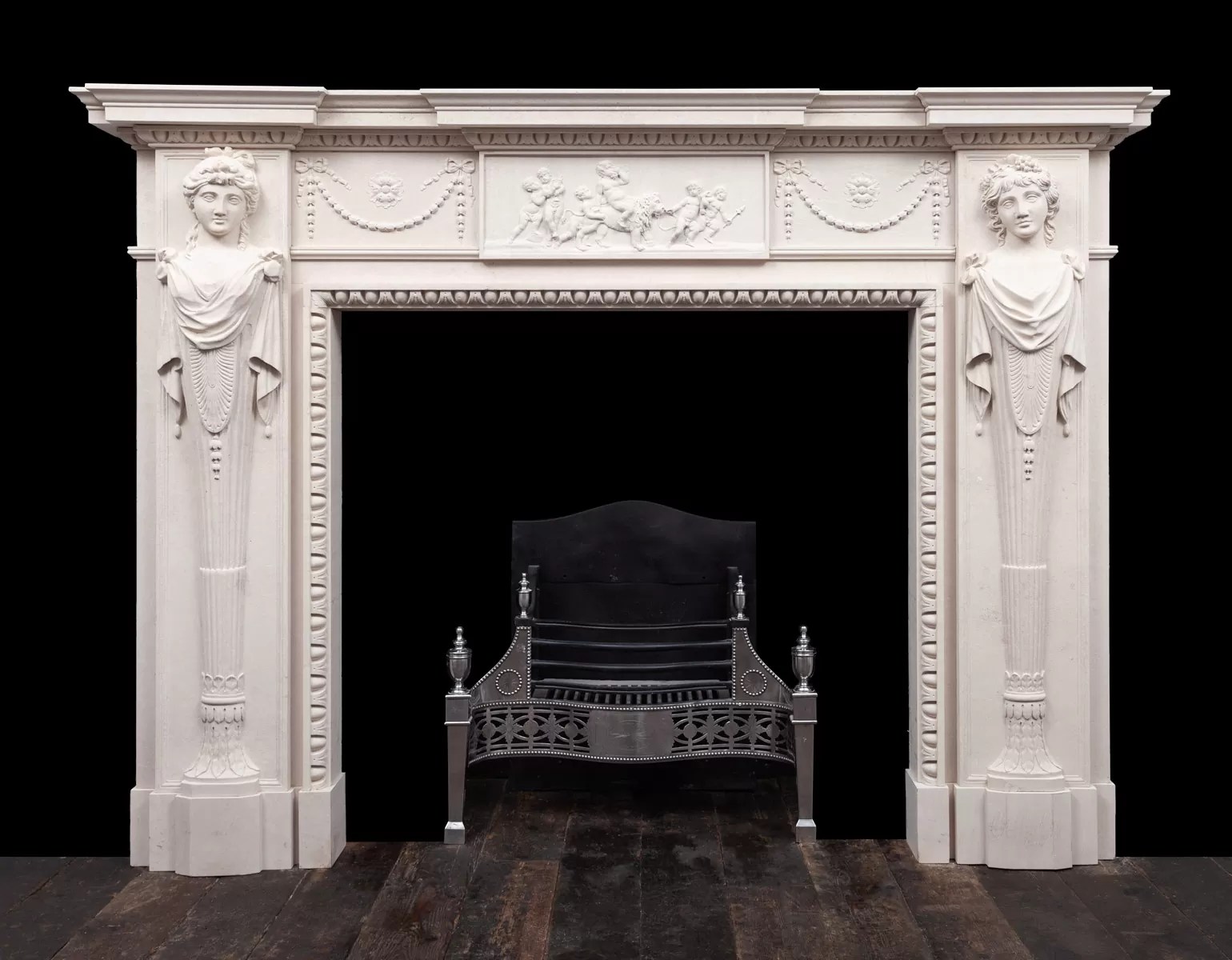 Burlington Neoclassical, New Fireplaces, Palladian